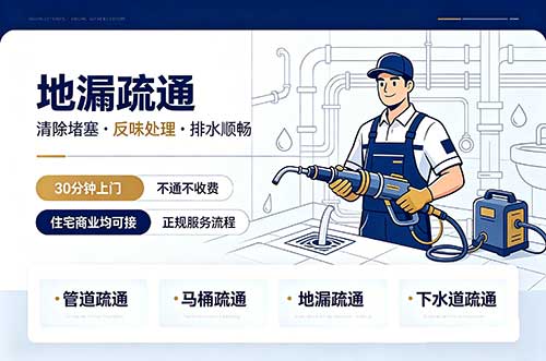 泸州地漏疏通